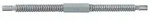 Gewindefeile metrisch 0,8-3mm Gedore