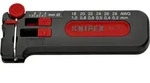 Knipex 12 80 100 SB Drahtabisolierer Geeignet f&uuml;r CU-Leiter 0.3 bis 1 mm