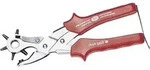 NWS 10860 Revolverlochzange 2 mm, 2.5 mm, 3 mm, 3.5 mm, 4 mm, 4.5mm 250mm 1St.