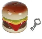 Spardose Hamburger 14x13cm