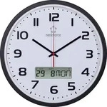 Renkforce HD-WRCL135 Funk Wanduhr 32cm x 45mm Schwarz