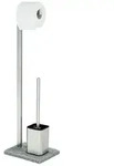 Stand WC-Garnitur Mod. Granit Edelstahl, rostfrei