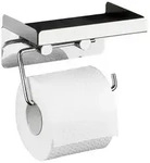 Toilettenpapierhalter 2 in 1 Edelstahl, rostfrei