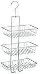 Exclusiv Duschcaddy Mod. Nivala 3 Ablagen, Chrom