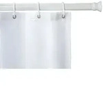 Teleskop Duschstange extra stark Wei&szlig; 110 - 185 cm, extra stabil mit &Oslash; 2,8 cm