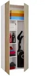 Holz Besenschrank Staubsauger Putzschrank Vandol K