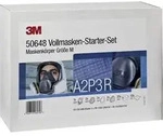 3M 50648 Atemschutz Vollmasken-Set A2P3 R Gr&ouml;&szlig;e: M EN 136, EN 143, EN 14387...