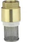 GARDENA 07221-20 Messing-Fu&szlig;ventil, Saugkorb, Ventilkegel, Dichtung, 33,3 mm