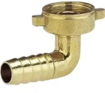Gardena 07286-20 Messing Schlauch-Winkelverschraubung 24,2mm (3/4) IG