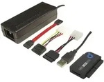 LogiLink Festplatten Adapter [1x USB 2.0 Stecker A - 1x SATA-Stecker 7pol.,