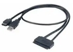 Akasa Festplatten/SSD Adapter [1x SATA-Kombi-Buchse 7+15pol. - 1x USB 2.0 Stecker A,