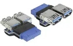 Delock USB 3.2 Gen 1 (USB 3.0) Adapter [1x USB 3.2 Gen 1 Buchse intern 19pol. (USB