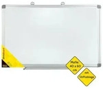Idena Whiteboard mit Aluminiumrahmen 60x40cm