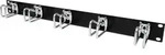 Rittal DK - Kabelf&uuml;hrungsplatte f&uuml;r Schaltschrank - RAL 9005 - 1U - 48.3 cm (19"