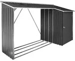 Metall Kaminholzregal Holzlager 161 x 161 x 63 cm