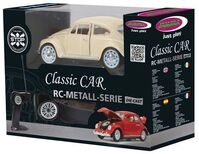 VW K&auml;fer RC Diecast 1:18 creme weiss 40MHz
