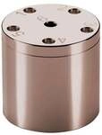 BestSaller 3003 - SUPER SIX Premium Aluminum rose-gold, 36 Spielst&auml;bchen & 2 W&uuml;rfel