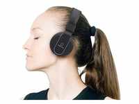 Renkforce RF-BTK-100 On Ear Headset Bluetooth®, kabelgebunden Schwarz, Grau 