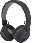 Renkforce RF-BTK-100 On Ear Headset Bluetooth&reg; Schwarz, Grau Headset, Faltbar