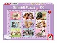 Schmidt 56268 - Puzzle, Meine Tierfreunde, Kinderpuzzle