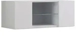 Holz TV Wand H&auml;nge Lowboard Fernsehschrank Jusa 95