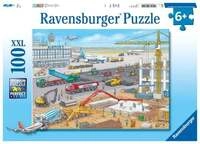 Puzzle Ravensburger Baustelle am Flughafen 100 Teile XXL