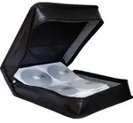 MediaRange CD Tasche 200 CDs/DVDs/Blu-rays Kunstleder Schwarz 1 St. (B x H x T) 314 x