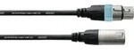 Cordial CCM20FM XLR Verbindungskabel [1x XLR-Buchse - 1x XLR-Stecker] 20.00m Schwarz