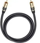 Cinch Audio Anschlusskabel [1x Cinch-Stecker - 1x Cinch-Stecker] 2.00 m Schwarz