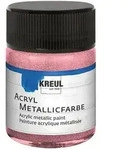 KREUL Acryl Metallicfarbe rosa 50ml Glas