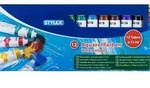 Stylex Aquarellfarbe, 12 Tuben &agrave; 12 ml
