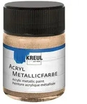 KREUL Acryl Metallicfarbe champagner 50ml Glas