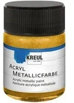KREUL Acryl Metallicfarbe Gold 50 ml