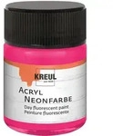 KREUL Acryl Neonfarbe neonpink 50ml Glas