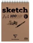 Sketch, Skizzenblock A4, 21x29,7cm, 90g, 100 Blatt