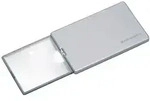 Eschenbach 152111 Easy Pocket Handlupe mit LED-Beleuchtung Vergr&ouml;&szlig;erungsfaktor: 3 x