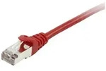 Equip 605524 RJ45 Patchkabel CAT 6 S/FTP 5.00m Rot vergoldete Steckkontakte 1St.