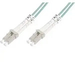 Digitus DK-2533-10/3 Glasfaser LWL Anschlusskabel 10.00 m T&uuml;rkis [1x LC-Stecker - 1x