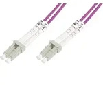 Digitus DK-2533-03-4 Glasfaser LWL Anschlusskabel 3.00 m Violett [1x LC-Stecker - 1x
