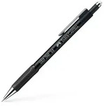 Faber-Castell Druckbleistift GRIP 1345 0,5 mm schwarz metallic