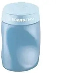 STABILO Ergonomischer Dosen-Spitzer f&uuml;r Linksh&auml;nder - EASYsharpener - 3 in 1 - blau