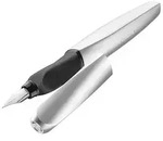 Pelikan F&uuml;ller Twist Silver Feder M, Rechts- und Linksh&auml;nder Silber
