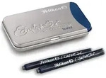 Pelikan Edelstein&reg; Ink Collection Topaz, T&uuml;rkis-Blau, 6 Gro&szlig;raumpatronen im