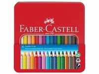 Faber-Castell Buntstifte Jumbo Grip 16er Set Metalletui