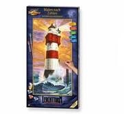 Schipper Malen nach Zahlen: Leuchtturm Roter Sand, 40x80 cm