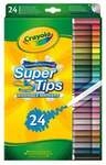 CRAYOLA - 24 Filzstifte Supertips