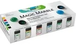 KREUL Magic Marble Marmorierfarben Set Grundfarben, 6 x 20 ml