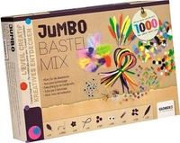 GLOREX Bastelmix Jumbo 1000 Teile Faltschachtel