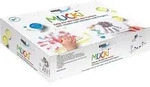 KREUL MUCKI Farben Spiel Kiste, 5 x 50 ml Fingermalfarbe, Wir malen mit H&auml;nden &