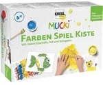 KREUL Fingerfarben MUCKi Farben Spiel Kiste Wir malen Stacheln Fell und Schuppen